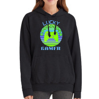 One Lucky Gamer T  Shirtone Lucky Gamer T  Shirt (5) Vintage Hoodie | Artistshot