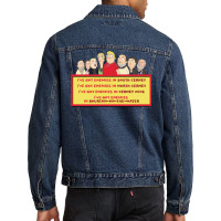 Enemies In South Cerney Men Denim Jacket | Artistshot