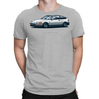 Japanese Old Cars. Crx T-shirt | Artistshot