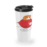 Red Balloon And Guinea Pig Travel Mug | Artistshot