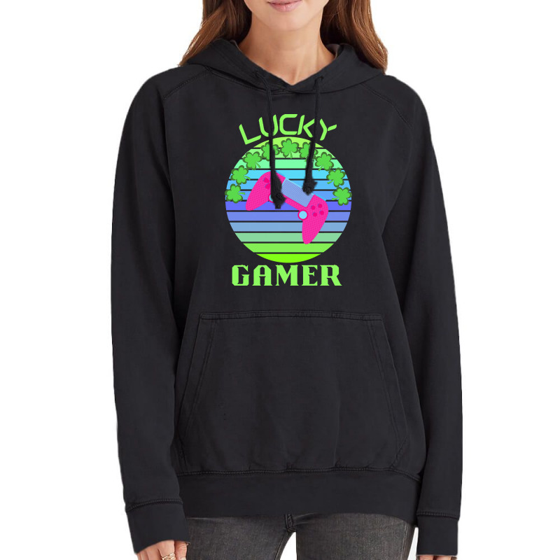 One Lucky Gamer T  Shirtone Lucky Gamer T  Shirt Vintage Hoodie | Artistshot