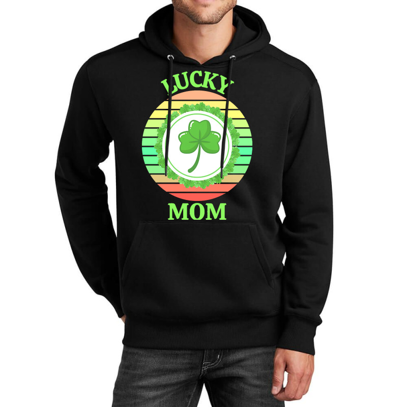 One Lucky Mom T  Shirtone Lucky Mom T  Shirt Unisex Hoodie | Artistshot