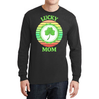 One Lucky Mom T  Shirtone Lucky Mom T  Shirt Long Sleeve Shirts | Artistshot