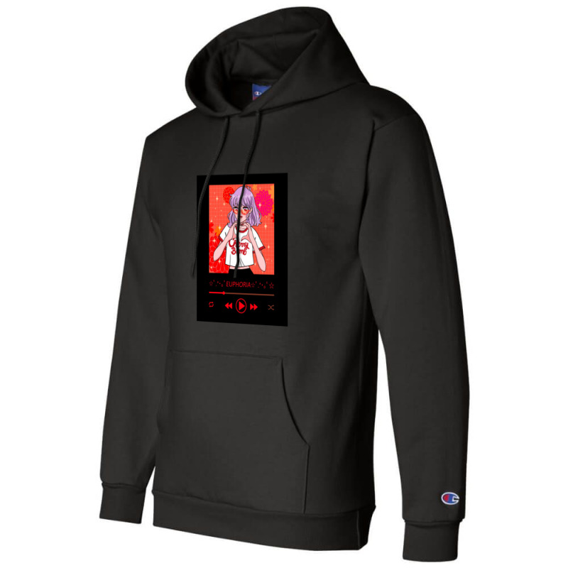 Aesthetic Anime Music 1 Champion Hoodie | Artistshot