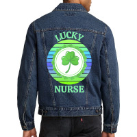 One Lucky Nurse T  Shirtone Lucky Nurse T  Shirt (1) Men Denim Jacket | Artistshot