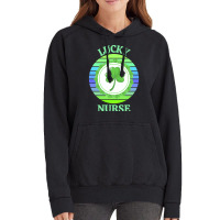 One Lucky Nurse T  Shirtone Lucky Nurse T  Shirt (1) Vintage Hoodie | Artistshot