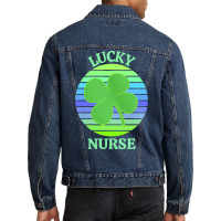 One Lucky Nurse T  Shirtone Lucky Nurse T  Shirt (3) Men Denim Jacket | Artistshot