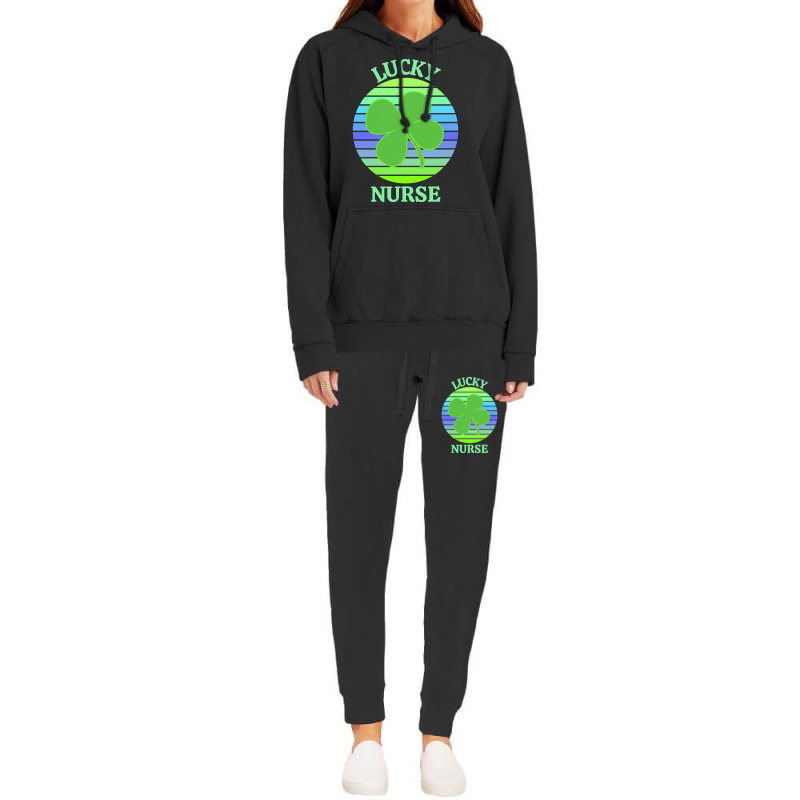 One Lucky Nurse T  Shirtone Lucky Nurse T  Shirt (3) Hoodie & Jogger Set | Artistshot