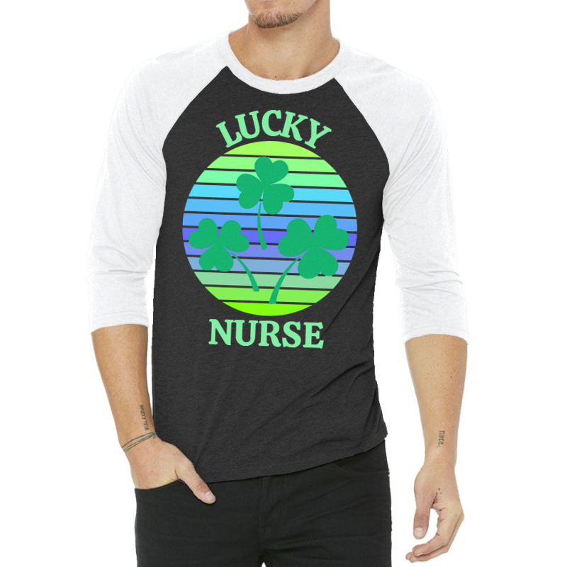 One Lucky Nurse T  Shirtone Lucky Nurse T  Shirt 3/4 Sleeve Shirt | Artistshot