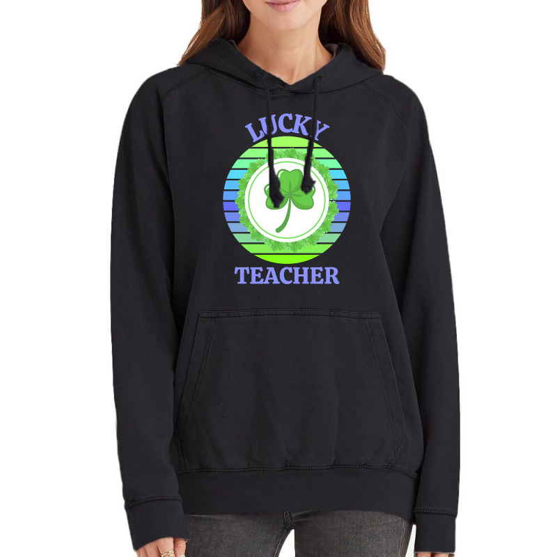 One Lucky Teacher T  Shirtone Lucky Teacher T  Shirt Vintage Hoodie | Artistshot