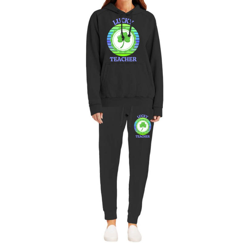 One Lucky Teacher T  Shirtone Lucky Teacher T  Shirt Hoodie & Jogger Set | Artistshot