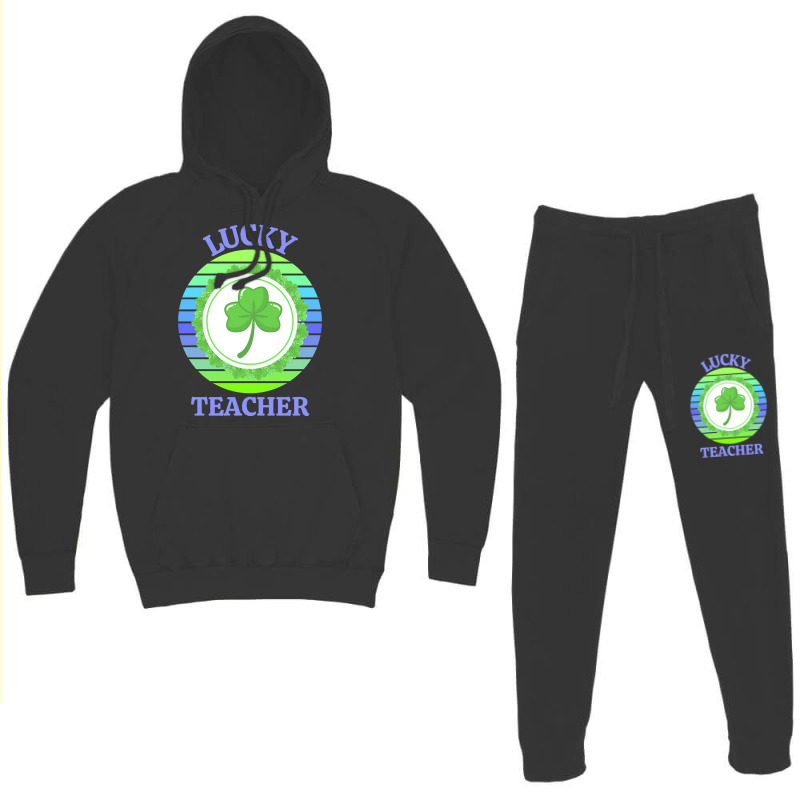 One Lucky Teacher T  Shirtone Lucky Teacher T  Shirt Hoodie & Jogger Set | Artistshot