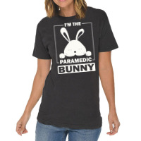 Paramedic Bunny T  Shirt I'm The Paramedic Bunny Funny Matching Family Vintage T-shirt | Artistshot