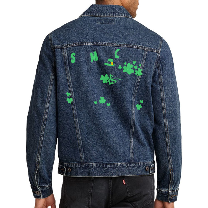 Patricks Day For Monster Truck T  Shirt Kids Saint Patricks Day For Mo Men Denim Jacket | Artistshot