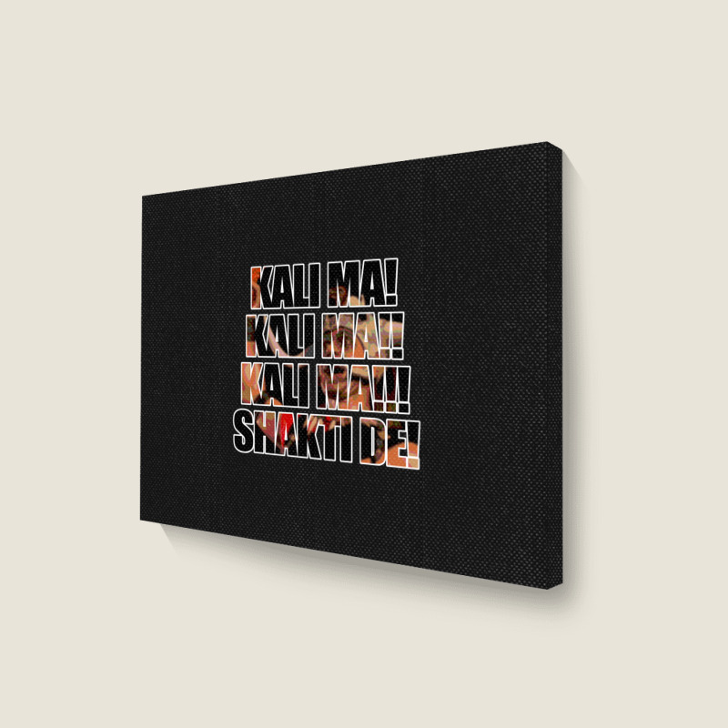 Trending Kali Ma Shakti De! Landscape Canvas Print | Artistshot