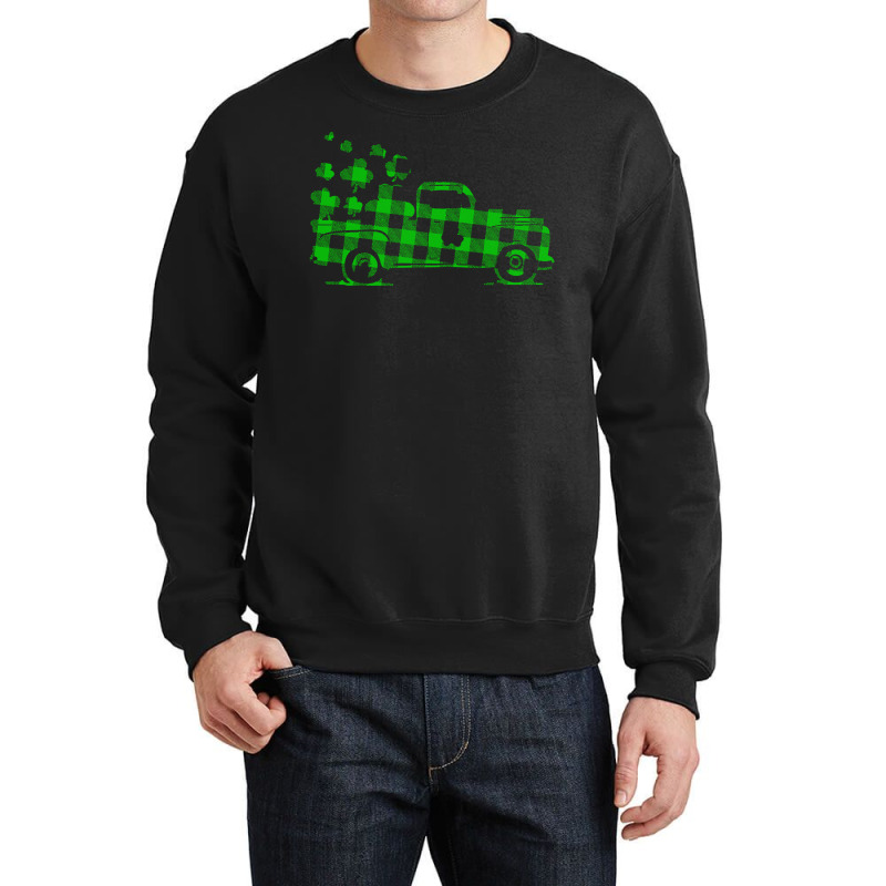 Patricks Day T  Shirt Kids Boys St Patricks Day Funny Truck Loads Of L Crewneck Sweatshirt | Artistshot