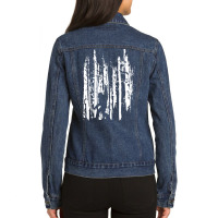 Bigfoot T  Shirt Bigfoot Hide And Seek World Champion T  Shirt Ladies Denim Jacket | Artistshot