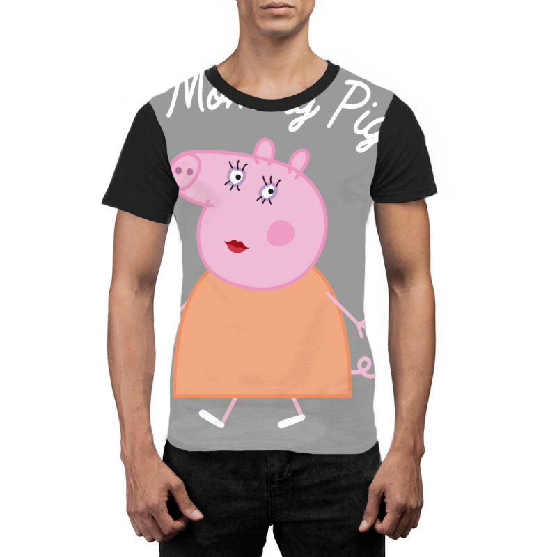 Mommy Pig T Shirt Funny Pig Tee Shirt Graphic T-shirt | Artistshot