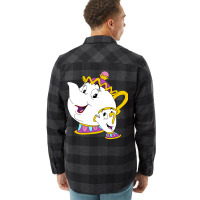 Mrs Potts And Chip Flannel Shirt | Artistshot