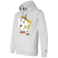 Mrs Potts And Chip Champion Hoodie | Artistshot