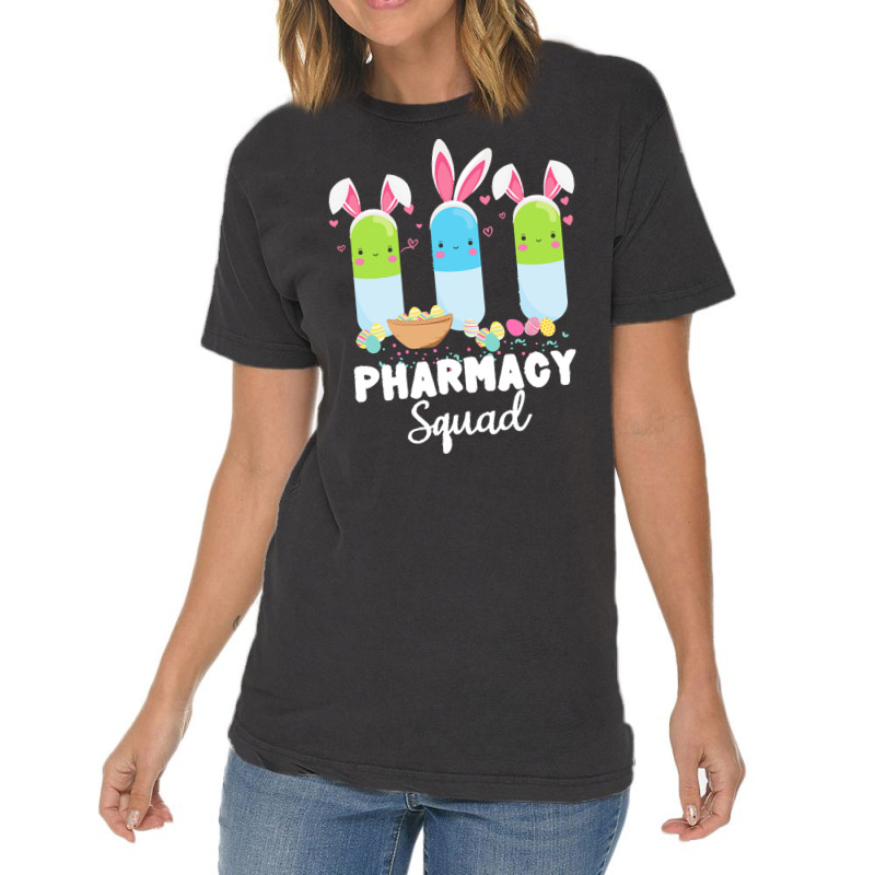 Pills Pharmacy Squad Pharmacist Easter T  Shirt Funny Pills Pharmacy S Vintage T-shirt | Artistshot