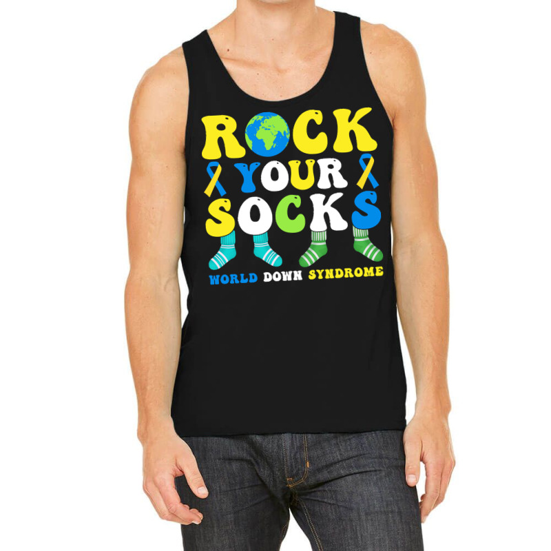 Rock Your Socks World Down Syndrome Day T  Shirt Rock Your Socks World Tank Top | Artistshot