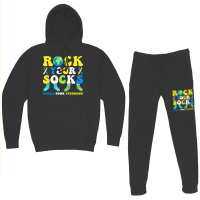 Rock Your Socks World Down Syndrome Day T  Shirt Rock Your Socks World Hoodie & Jogger Set | Artistshot