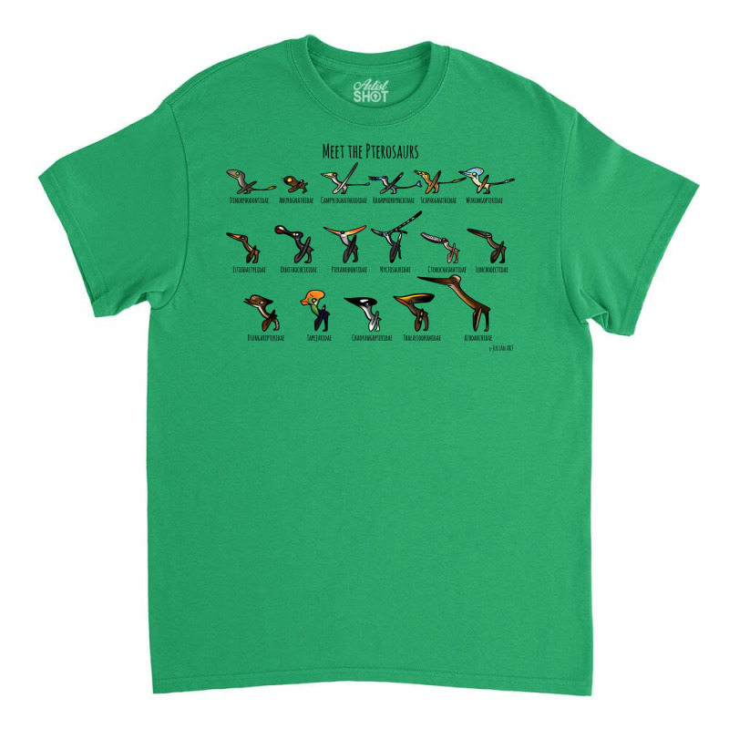 Meet The Pterosaurs Classic T-shirt | Artistshot