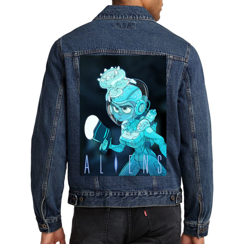 Limited Edition Aliens Men Denim Jacket by declangreenwood | Artistshot