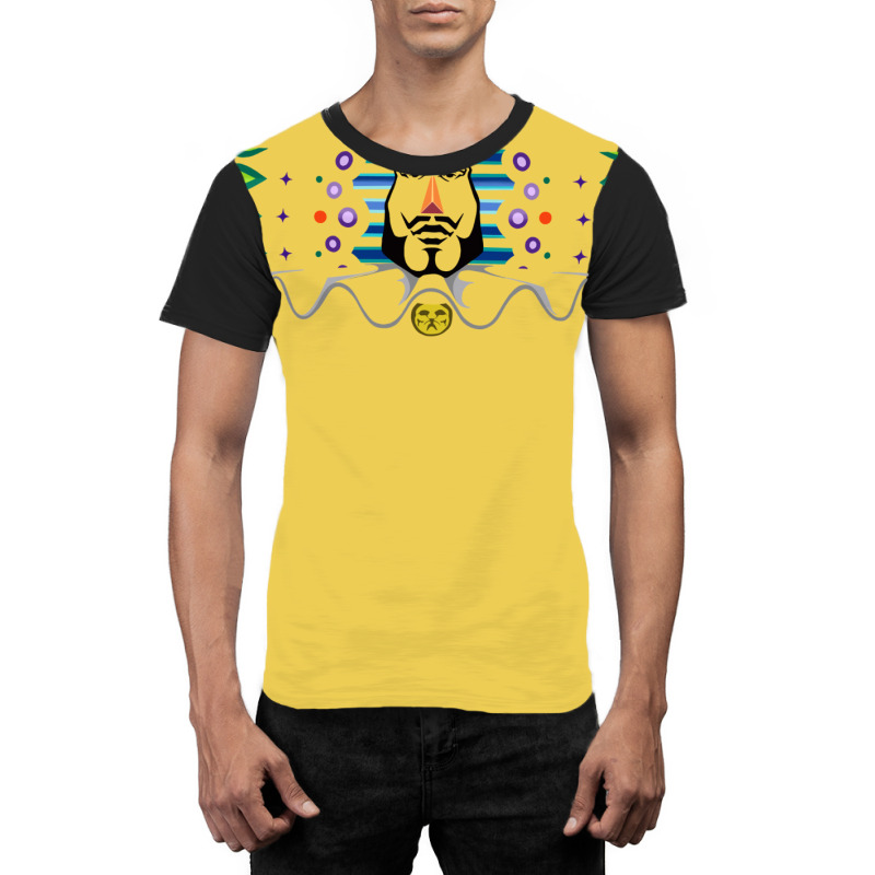 King Of The Cosmos Cut Away Graphic T-shirt | Artistshot