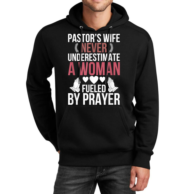 Pastor's Wife Fueled By Prayer Pastor Wife Of A Pastor T Shirt Unisex Hoodie by araceliphexy | Artistshot