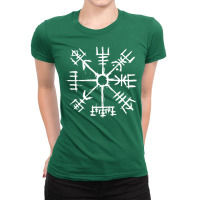 Viking Compass Vegvisir Ladies Fitted T-shirt | Artistshot