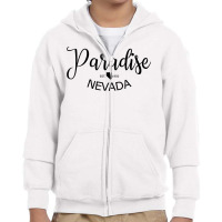 Paradise Nevada Classic Shirt Paradise Nv Us City T Shirt Youth Zipper Hoodie | Artistshot