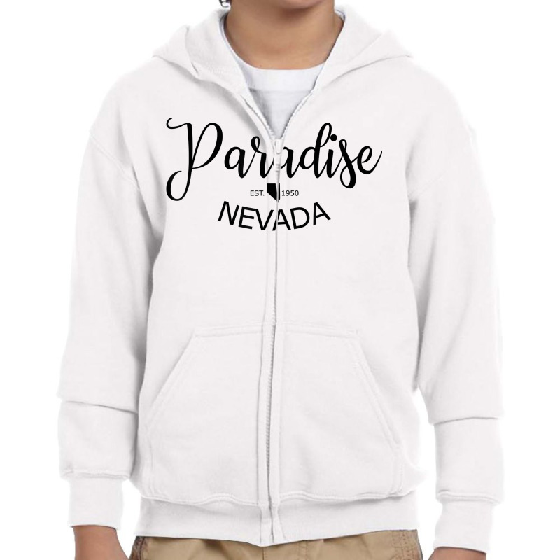 Paradise Nevada Classic Shirt Paradise Nv Us City T Shirt Youth Zipper Hoodie by hoasantiaz | Artistshot