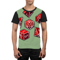 Dice Of Power Graphic T-shirt | Artistshot