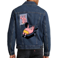 Patrick Gym Men Denim Jacket | Artistshot