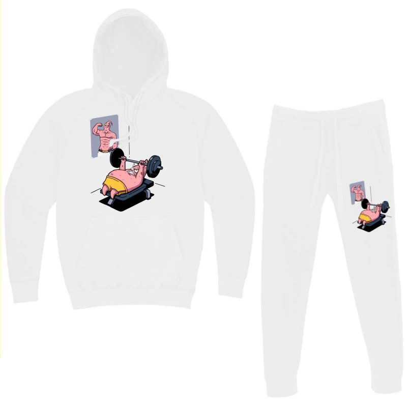 Patrick Gym Hoodie & Jogger Set | Artistshot