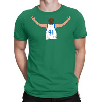 Dirk Nowitzki Celebration T-shirt | Artistshot