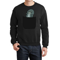 Pocket Grubfather Crewneck Sweatshirt | Artistshot