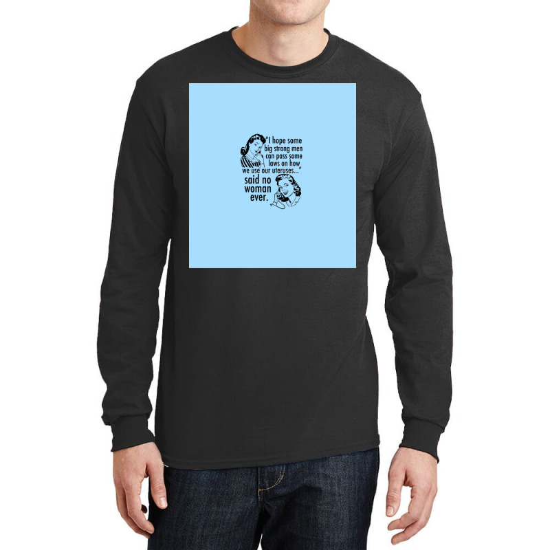 Pro Choice Vintage Humor Cartoon Long Sleeve Shirts | Artistshot