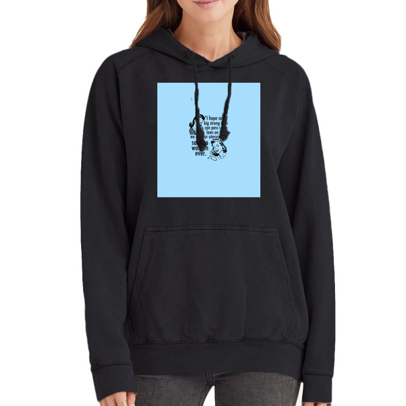 Pro Choice Vintage Humor Cartoon Vintage Hoodie | Artistshot