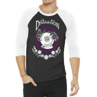 Divination   Rpg Magic School Series  White 3/4 Sleeve Shirt | Artistshot