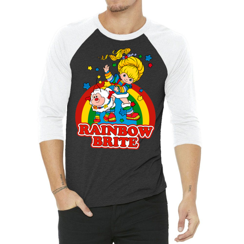 Rainbow Brite 3/4 Sleeve Shirt | Artistshot