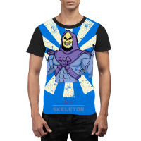 Skeletor Retro Japanese Graphic T-shirt | Artistshot