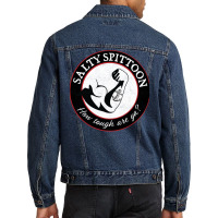 Salty Spittoon  How Tough Are Ya Men Denim Jacket | Artistshot