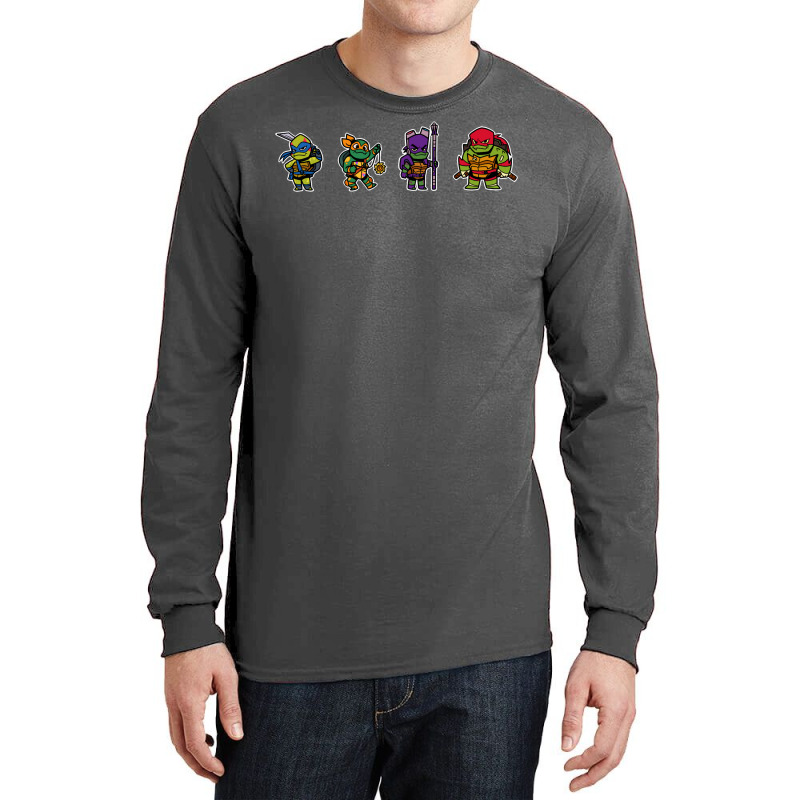 Rottmnt Mini Turtles Long Sleeve Shirts | Artistshot