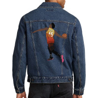 Donovan Mitchell Slam Dunk Men Denim Jacket | Artistshot