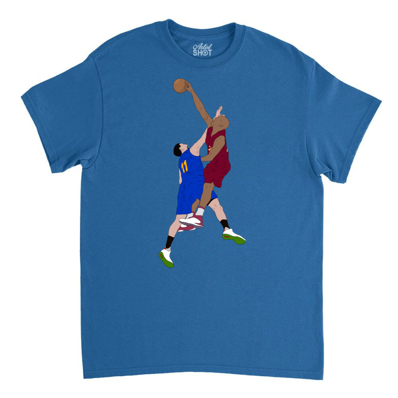 Richard Jefferson Dunk On Klay Thompson Original Classic T-shirt by alhajiyavanic | Artistshot