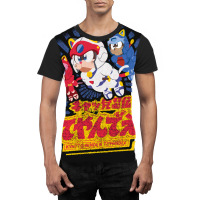 Samurai Pizza Cats Graphic T-shirt | Artistshot