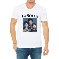 Solo Family Portrait V-neck Tee | Artistshot